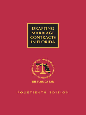cover image of Drafting Marriage Contracts in Florida